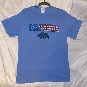 Light Blue Medium “California” T-shirt